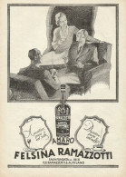 Amaro Felsina RAMAZZOTTI - Pubblicità 1933 - Advertising - Advertising