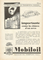 Vacuum Oil Company - MOBILOIL - Pubblicità 1931 - Advertising - Werbung