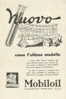 MOBILOIL Vacuum Oil Company - Pubblicità 1934 - Advertising - Publicidad