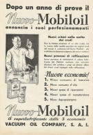 Nuovo MOBILOIL - Pubblicità 1933 - Advertising - Publicidad