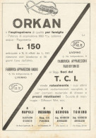 Aspirapolvere ORKAN - Pubblicità 1929 - Advertising - Advertising