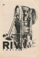 Riv Torino- Pubblicità 1943 - Advertising - Werbung