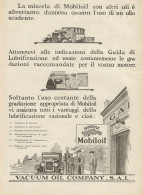 Mobiloil - Vacuum Oil Company , S.A.I. - Pubblicità 1927 - Advertising - Advertising