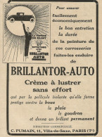 Brillantour Auto - Pubblicità 1929 - Advertising - Publicidad