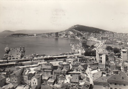 Split - Port & Railway Station W Train , Bahnhof 1964 - Croatia