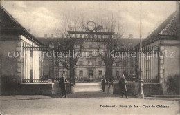 11736080 Delemont Porte De Fer Cour Du Chateau Delemont - Autres & Non Classés
