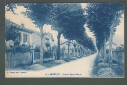 CP - 01 - Ambérieu - Avenue Jean-de-Paris - Non Classificati