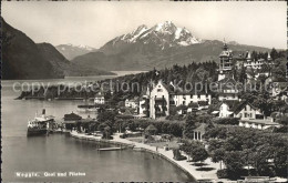 11736042 Weggis Vierwaldstaettersee Quai Und Pilatus Weggis - Autres & Non Classés