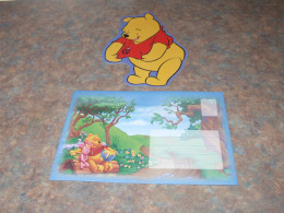 75426-         CARD WITH ENVELOPE, DISNEY, WINNIE THE POOH - Disneyworld