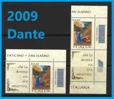 ● ITALIA 2009 ֍ LINGUA ITALIANA ֍ Dante E Virgilio ● Divina Commedia ● 2 Con CODICE A BARRE E Appendice Chiudilettera ● - Códigos De Barras