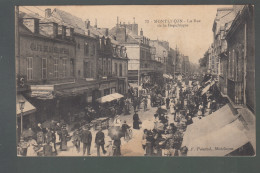 CP - 03 - Montluçon - Rue De La République - Jour De Marché - Cachet "Hôpital Temporaire N°81 - Motluçon" - 23/07/1905 - Montlucon