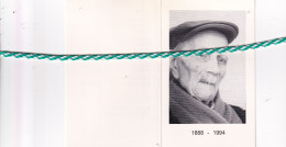Hector Petrus Magerman, Nederhasselt 1888, Bertem 1994. Honderdjarige. Foto - Esquela