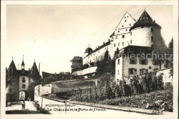 11735902 Porrentruy Le Chateau Et La Porte De France Porrentruy - Andere & Zonder Classificatie