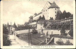 11735893 Porrentruy La Chateau Et La Porte De France Porrentruy - Autres & Non Classés