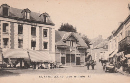 35 SAINT-BRIAC     Hôtel Du Centre    TB PLAN  Env. 1915.        RARE - Saint-Briac