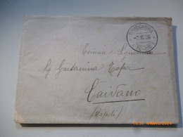 Busta Viaggiata Con Lettera Manoscritta Da Raviscanina ( Caserta ) A Caivano 1926 - Poststempel