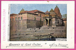 Ag3887  - INDIA - VINTAGE POSTCARD  - Sirampore - India