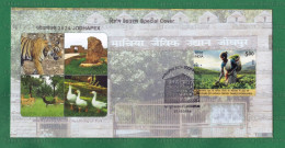 INDIA 2024 Inde Indien - MACHIYA BIOLOGICAL PARK Special Postmark Cancellation Cover Jodhpur 27.02.2024 - Tiger, Birds - Andere & Zonder Classificatie