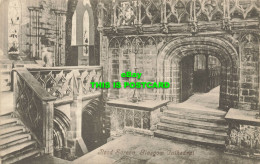 R609541 Glasgow Cathedral. Rood Screen. Postcard - World