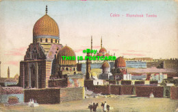 R609939 Cairo. Mamelouk Tombs. Cairo Postcard Trust. Serie 581. 1917 - World