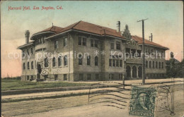 11735265 Los_Angeles_California Harvard Hall Stempel Auf AK - Sonstige & Ohne Zuordnung