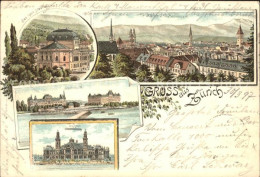 11735224 Zuerich Stadttheater Alpenquai Tonhaus Blick Vom Polytechnikum Zuerich - Autres & Non Classés