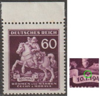 20/ Pof. 102; Plate Flaw, Stamp Position 8, Print Plate 4 - Neufs