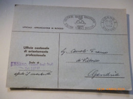 Cartolina Postale Viaggiata "UFFICIO CANTONALE DI ORIENTAMENTO PROFESSIONALE" 1967 - Brieven En Documenten