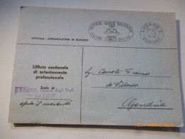 Cartolina Postale Viaggiata "UFFICIO CANTONALE DI ORIENTAMENTO PROFESSIONALE" 1967 - Cartas & Documentos