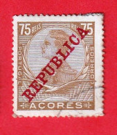 ACR0586- AÇORES 1911 Nº 128- USD - Azoren