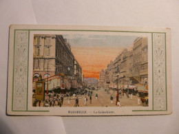 CPA 13 - MARSEILLE - LA CANNEBIERE - COLOREE - CIRCA 1900 - Canebière, Stadscentrum