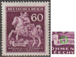 24/ Pof. 102; Plate Flaw, Stamp Position 74, Print Plate 1 And 2 - Neufs