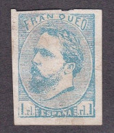 Espagne ESPANA 1874 Don Carlos VII 1/2 Real YV 4 Edifil 159 VALENCIA Carlista Nuevo / Neuf MH Original ! + Variété... - Carlistas