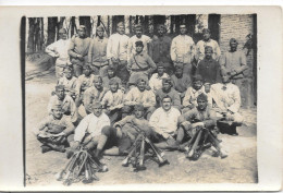 Militaires Avec Clairons " éleves Clairon  "Carte Photo - Autres & Non Classés