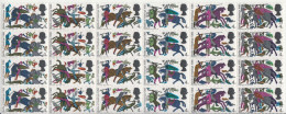 Great Britain MNH Block Of 24 Stamps - Militares