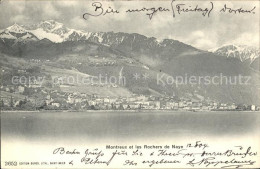 11733313 Montreux VD Et Les Rochers De Naye Montreux - Other & Unclassified