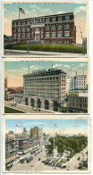 ETATS UNIS LOT 3 CP NEWARK East Side Commercial High School / New Public Service Building / Broad Street And Military - Andere & Zonder Classificatie