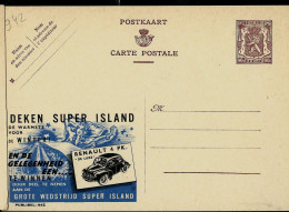 Publibel Neuve N° 942 ( Couverture Super Island -  Concours - Gagnez Une 4 CV RENAULT ) - Werbepostkarten