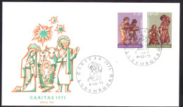 Luxemburg / Luxembourg Caritas FDC (1971) - FDC