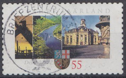 Deutschland Mi.Nr.2595  50 Jahre Bundesland Saarland - Hüttenwerk  ( Selbstklebend) - Used Stamps