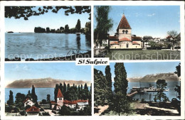11733023 Lausanne VD Eglise St Sulpice Lac Leman Lausanne - Sonstige & Ohne Zuordnung