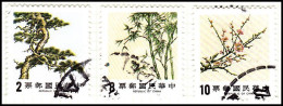 1984 - CHINA - TAIWAN - PINO,BAMBU,ALBARICOQUE - YVERT 1536,1537,1538 - SERIE COMPLETA - Altri & Non Classificati