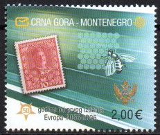 MONTENEGRO 2006 - 1v - MNH - Europa 50 Years Anniv.- Bee - Bees - Abeja - Abejas - Ape - Api - Abeille - Biene - Bienen - Api