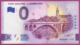 0-Euro REAA 2023-1 PONT ADOLPHE - LUXEMBOURG - Essais Privés / Non-officiels