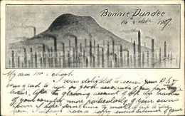 11732877 Dundee City Bonnie Dundee Poem Kuenstlerkarte  - Autres & Non Classés