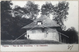 ENGHIEN EDINGEN Parc Du Duc D’Aremberg La Chaumière CPA PK édit Rebts Sœurs Postée En 1904 - Edingen