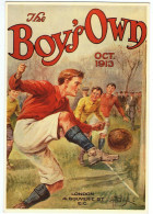 The Boy's Own / Reproduction Couverture Magazine De 1913 - Fussball