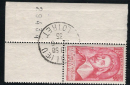 N° 305 Oblitéré Du 22 Juin1935 Sur Coin Daté. Cachet Central TTB - Usados