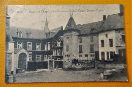 CHIMAY  -  Place Du Chapitre Et Pensionnat Des Soeurs Notre Dame  -  1917  (Feldpost) - Chimay