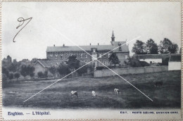 ENGHIEN EDINGEN L’ Hôpital CPA PK édit Rebts Sœurs Postée En 1903 - Edingen